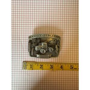 Massey Ferguson Tractor Belt Buckle Spring 1985 Limited Ed No. 3198/4000